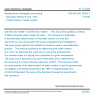 CSN EN ISO 16383-1 - Geotechnical investigation and testing - Laboratory testing of rock - Part 1: Determination of water content