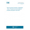 UNE EN 932-3:2023 Tests for general properties of aggregates - Part 3: Procedure and terminology for simplified petrographic description