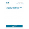 UNE EN ISO 18123:2016 Solid biofuels - Determination of the content of volatile matter (ISO 18123:2015)