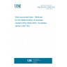 UNE EN ISO 21644:2022 Solid recovered fuels - Methods for the determination of biomass content (ISO 21644:2021, Corrected version 2021-03)
