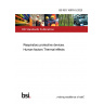 BS ISO 16976-5:2023 Respiratory protective devices. Human factors Thermal effects