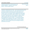 CSN EN ISO 15758 - Hygrothermal performance of building equipment and industrial installations - Calculation of water vapour diffusion - Cold pipe insulation systems