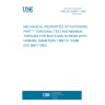 UNE EN 20898-7:1996 MECHANICAL PROPERTIES OF FASTENERS. PART 7: TORSIONAL TEST AND MINIMUN TORQUES FOR BOLTS AND SCREWS WITH NOMINAL DIAMETERS 1 MM TO 10 MM. (ISO 898-7:1992).