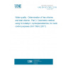 UNE EN ISO 7393-2:2019 Water quality - Determination of free chlorine and total chlorine - Part 2: Colorimetric method using N,N-dialkyl-1,4-phenylenediamine, for routine control purposes (ISO 7393-2:2017)