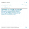 CSN EN IEC 63086-1 - Household and similar electrical air cleaning appliances - Methods for measuring the performance - Part 1: General requirements