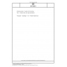 DIN 5405-1 Rolling bearings - Needle roller bearings - Part 1: Needle roller and cage assemblies