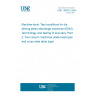 UNE 15600-2:2005 Machine-tools. Test conditions for die sinking eletro-discharge machines (EDM). Terminology and testing of accuracy. Part 2: Two column machines (slide head type and cross slide table type)