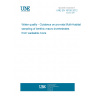 UNE EN 16150:2012 Water quality - Guidance on pro-rata Multi-Habitat sampling of benthic macro-invertebrates from wadeable rivers