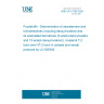 UNE EN 17280:2020 Foodstuffs - Determination of zearalenone and trichothecenes including deoxynivalenol and its acetylated derivatives (3-acetyl-deoxynivalenol and 15-acetyl-deoxynivalenol), nivalenol T-2 toxin and HT-2 toxin in cereals and cereal products by LC-MS/MS