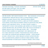 CSN EN ISO/IEC 15419 - Information technology - Automatic identification and data capture techniques - Bar code digital imaging and printing performance testing