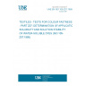 UNE EN ISO 105-Z07:1999 TEXTILES - TESTS FOR COLOUR FASTNESS - PART Z07: DETERMINATION OF APPLICATION SOLUBILITY AND SOLUTION STABILITY OF WATER-SOLUBLE DYES (ISO 105-Z07:1995)