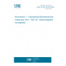 UNE 21302-161/1M:2000 Amendment 1 - International Electrotechnical Vocabulary (IEV) - Part 161: Electromagnetic compatibility