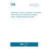 UNE ISO 34-2:2011 Rubber, vulcanized or thermoplastic -- Determination of tear strength -- Part 2: Small (Delft) test pieces