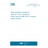 UNE EN ISO 7886-1:2018 Sterile hypodermic syringes for single use - Part 1: Syringes for manual use (ISO 7886-1:2017, Corrected version 2019-08)