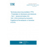 UNE EN ISO 129-1:2019 Technical product documentation (TPD) - Presentation of dimensions and tolerances - Part 1: General principles (ISO 129-1:2018) (Endorsed by Asociación Española de Normalización in November of 2019.)