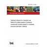 BS 6392-3:1983 Testing of ethanol for industrial use Method for determination of carbonyl compounds content present in moderate amounts (titrimetric method)