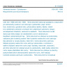 CSN ISO 11956 - Adventure tourism - Cyclotourism - Requirements and recommendations