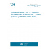 UNE EN 60068-3-13:2016 Environmental testing - Part 3-13: Supporting documentation and guidance on Test T - Soldering (Endorsed by AENOR in October of 2016.)