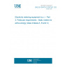 UNE EN 50470-3:2007/A1:2020 Electricity metering equipment (a.c.) - Part 3: Particular requirements - Static meters for active energy (class indexes A, B and C)