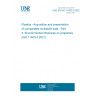 UNE EN ISO 11403-3:2022 Plastics - Acquisition and presentation of comparable multipoint data - Part 3: Environmental influences on properties (ISO 11403-3:2021)