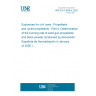 UNE EN 13938-4:2025 - Explosives for civil uses - Propellants and rocket propellants - Part 4: Determination of the burning rate of solid gun propellants and black powder (Endorsed by Asociación Española de Normalización in January of 2026.)