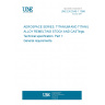 UNE EN 2545-1:1996 AEROSPACE SERIES. TITANIUM AND TITANIUM ALLOY REMELTING STOCK AND CASTings. Technical specification. Part 1: General requirements.