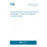 UNE EN 61100:1996 Classification of insulating liquids according to fire point and net calorific value