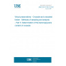 UNE EN 1014-3:2010 Wood preservatives - Creosote and creosoted timber - Methods of sampling and analysis - Part 3: Determination of the benzo(a)pyrene content of creosote