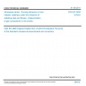 CSN EN 2826 - Aerospace series - Burning behaviour of non metallic materials under the influence of radiating heat and flames - Determination of gas components in the smoke