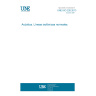 UNE ISO 226:2013 Acoustics -- Normal equal-loudness-level contours