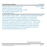 CSN EN 15269-1 - Extended application of test results for fire resistance and/or smoke control for door, shutter and openable window assemblies, including their elements of building hardware - Part 1: General requirements