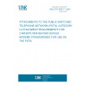 UNE ETS 300117:1993 ATTACHMENTS TO THE PUBLIC SWITCHED TELEPHONE NETWORK (PSTN). CATEGORY II ATTACHMENT REQUIREMENTS FOR 2 400 BITS PER SECOND DUPLEX MODEMS STANDARDISED FOR USE ON THE PSTN.