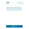 UNE EN 13277-4:2002 Protective equipment for martial arts - Part 4: Additional requirements and test methods for head protectors