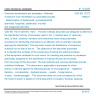 CSN EN 17272 - Chemical disinfectants and antiseptics - Methods of airborne room disinfection by automated process - Determination of bactericidal, mycobactericidal, sporicidal, fungicidal, yeasticidal, virucidal and phagocidal activities