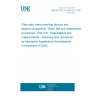 UNE EN IEC 61300-3-21:2019 Fibre optic interconnecting devices and passive components - Basic test and measurement procedures - Part 3-21: Examinations and measurements - Switching time (Endorsed by Asociación Española de Normalización in December of 2019.)