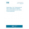 UNE EN 1929-3:2005 Basket trolleys - Part 3: Requirements and tests for basket trolleys with additional goods carrying facility(ies), with or without a child carrying facility