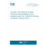 UNE EN ISO 16198:2015 Soil quality - Plant-based test to assess the environmental bioavailability of trace elements to plants (ISO 16198:2015) (Endorsed by AENOR in February of 2015.)