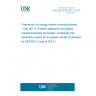 UNE EN 62325-451-5:2015 Framework for energy market communications - Part 451-5: Problem statement and status request business processes, contextual and assembly models for European market (Endorsed by AENOR in June of 2015.)