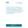 UNE EN 13763-15:2025 - Explosives for civil uses - Detonators and detonating cord relays - Part 15: Verification of equivalent initiating capability of electric, non-electric and electronic detonators (Endorsed by Asociación Española de Normalización in January of 2026.) UNE EN 13763-15:2025 - Explosives for civil uses - Detonators and detonating cord relays - Part 15: Verification of equivalent initiating capability of electric, non-electric and electronic detonators (Endorsed by Asociación Española de Normalización in January of 2026.)