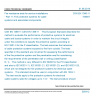 CSN EN 1366-11 - Fire resistance tests for service installations - Part 11: Fire protective systems for cable systems and associated components