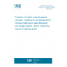 UNE EN 12502-4:2005 Protection of metallic materials against corrosion - Guidance on the assessment of corrosion likelihood in water distribution and storage systems - Part 4: Influencing factors for stainless steels