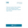 UNE 48014-2:2016 Paints and varnishes. Tests of materials used in the manufacture of paints and varnishes. Determination of specific weight of liquids.