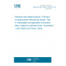 UNE EN ISO 4259-2:2018/A1:2020 Petroleum and related products - Precision of measurement methods and results - Part 2: Interpretation and application of precision data in relation to methods of test - Amendment 1 (ISO 4259-2:2017/Amd 1:2019)