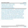 CSN EN 61076-2-113 - Connectors for electronic equipment - Product requirements - Part 2-113: Circular connectors - Detail specification for connectors with M12 screw locking with power and signal contacts for data transmission with frequency up to 100 MHz