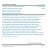 CSN EN 15979 - Testing of ceramic raw materials and ceramic materials - Direct determination of mass fractions of impurities in powders and granules of silicon carbide by optical emission spectrometry by direct current arc excitation (DCArc-OES)