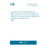 UNE EN 61234-2:1998 ELECTRICAL INSULATING MATERIALS. METHODS OF TEST FOR THE HYDROLYTIC STABILITY. PART 2: MOULDED THERMOSETS. (Endorsed by AENOR in July of 1998.)