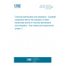 UNE EN 1040:2006 Chemical disinfectants and antiseptics - Quantitative suspension test for the evaluation of basic bactericidal activity of chemical disinfectants and antiseptics - Test method and requirements (phase 1)