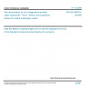 CSN EN 50483-3 - Test requirements for low voltage aerial bundled cable accessories - Part 3: Tension and suspension clamps for neutral messenger system