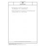 DIN EN 15254-3 Extended application of results from fire resistance tests - Non-loadbearing walls - Part 3: Lightweight partitions