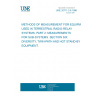 UNE 20711-2-6:1996 METHODS OF MEASUREMENT FOR EQUIPMENT USED IN TERRESTRIAL RADIO-RELAY SYSTEMS. PART 2: MEASUREMENTS FOR SUB-SYSTEMS. SECTION SIX: DIVERSITY, TWIN-PATH AND HOT STAND-BY EQUIPMENT.